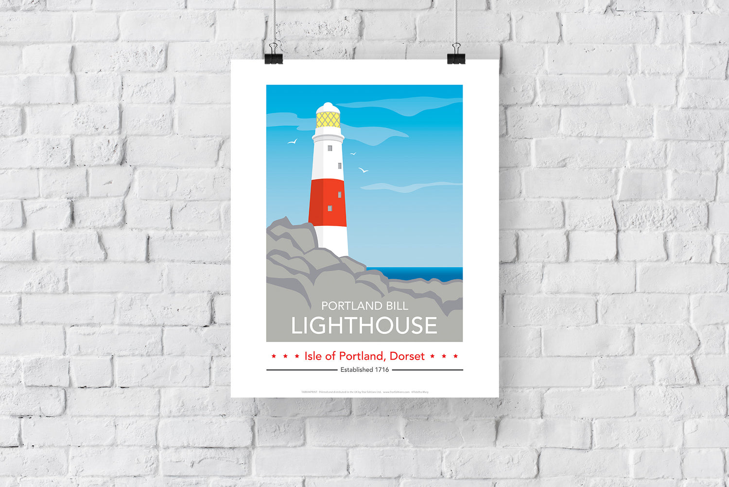 Portland Bill, Portland, Dorset - Art Print