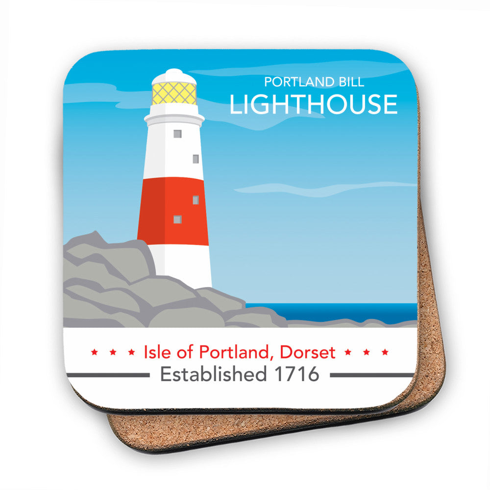 Portland Bill, Portland, Dorset MDF Coaster