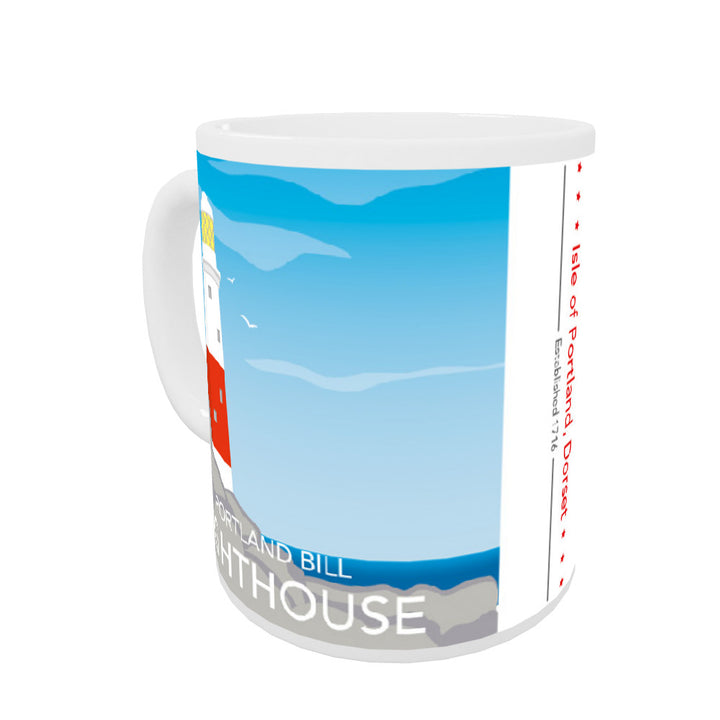 Portland Bill, Portland, Dorset Coloured Insert Mug