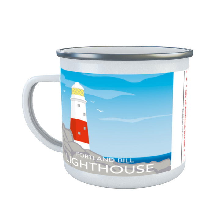 Portland Bill, Portland, Dorset Enamel Mug