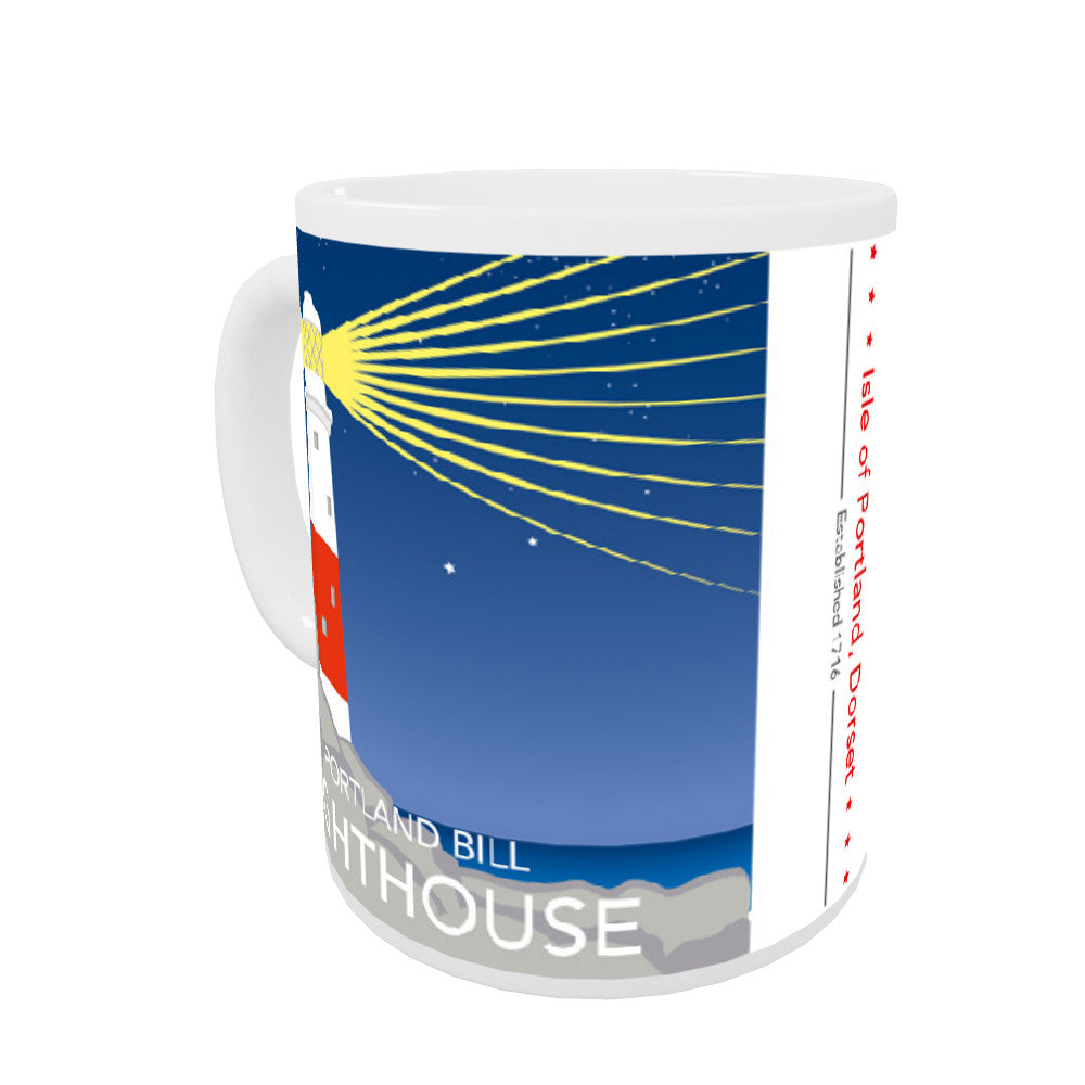 Portland Bill, Portland, Dorset Coloured Insert Mug