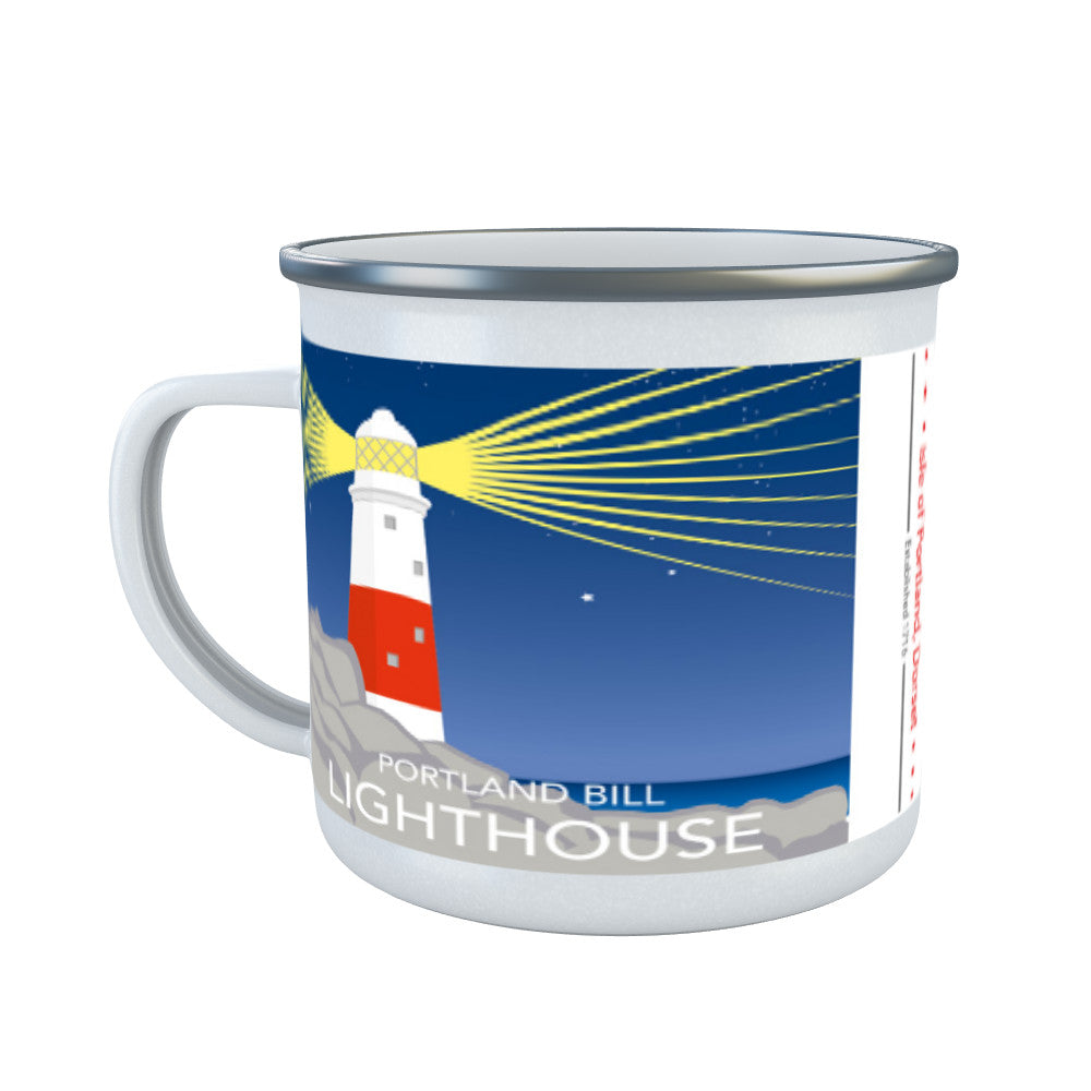 Portland Bill, Portland, Dorset Enamel Mug