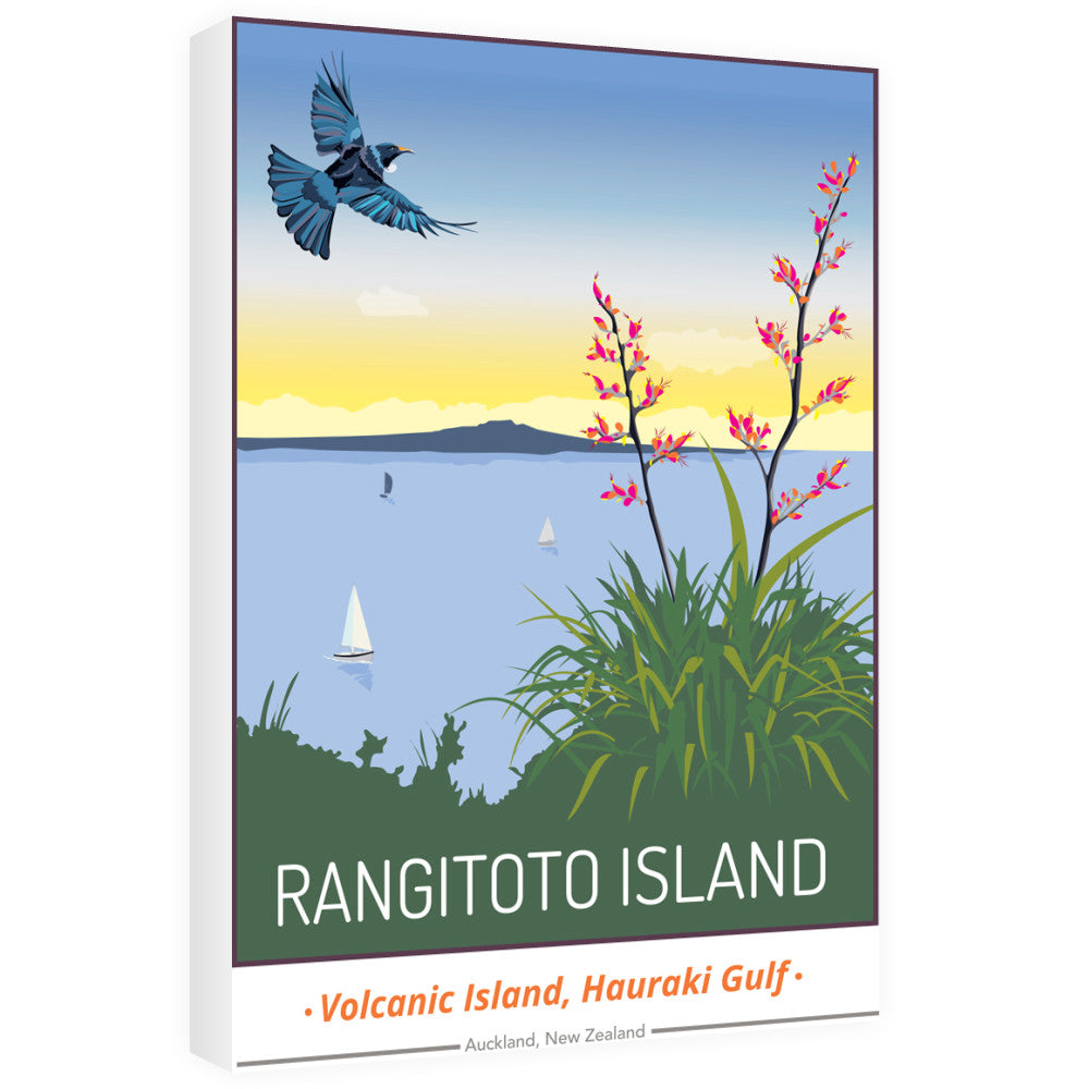Rangitoto Island, Auckland, New Zealand 60cm x 80cm Canvas