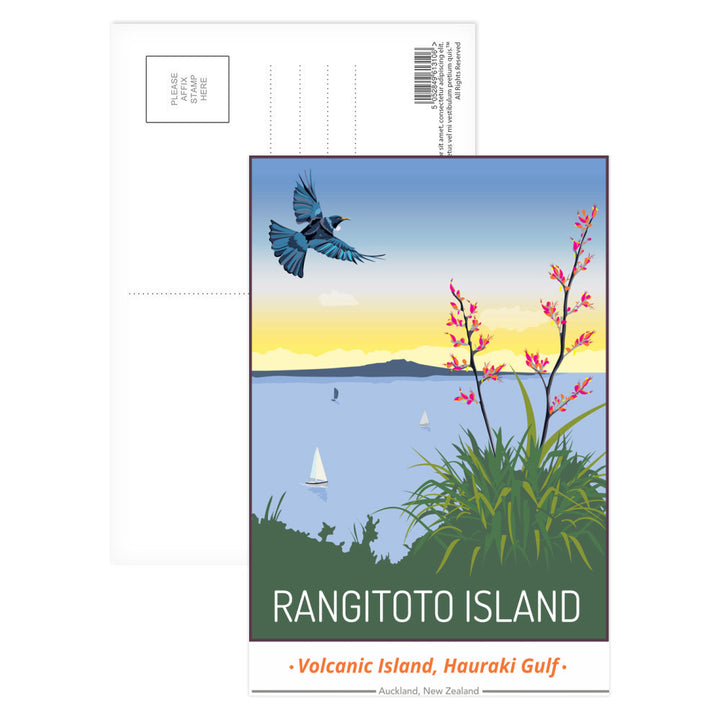 Rangitoto Island, Auckland, New Zealand Postcard Pack