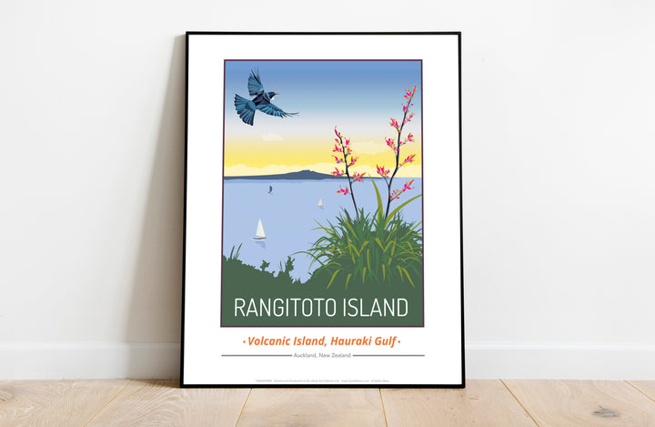 Rangitoto Island, Auckland, New Zealand - Art Print