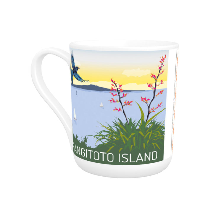 Rangitoto Island, Auckland, New Zealand Bone China Mug