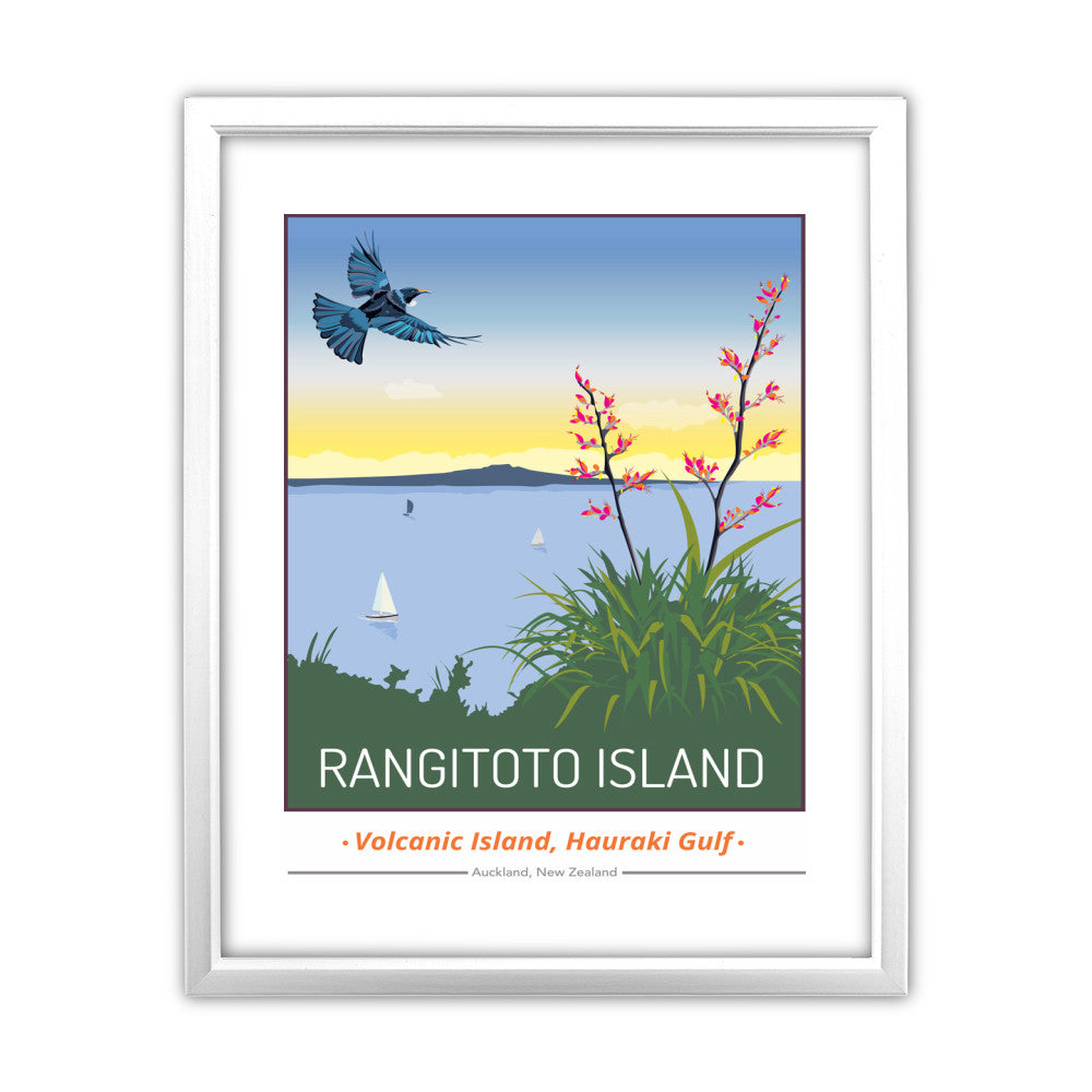 Rangitoto Island, Auckland, New Zealand - Art Print