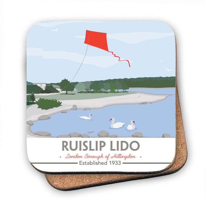 Ruislip Lido, Middlesex MDF Coaster