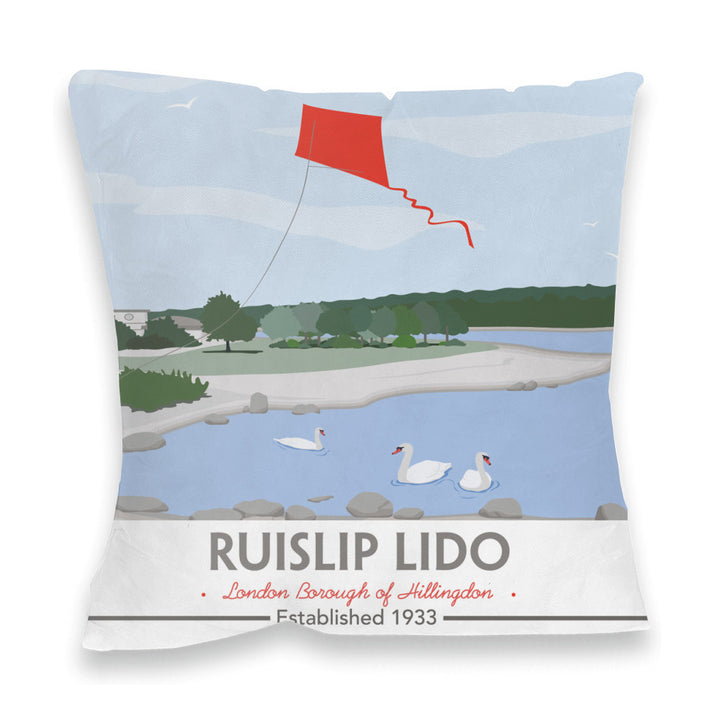 Ruislip Lido, Middlesex Fibre Filled Cushion