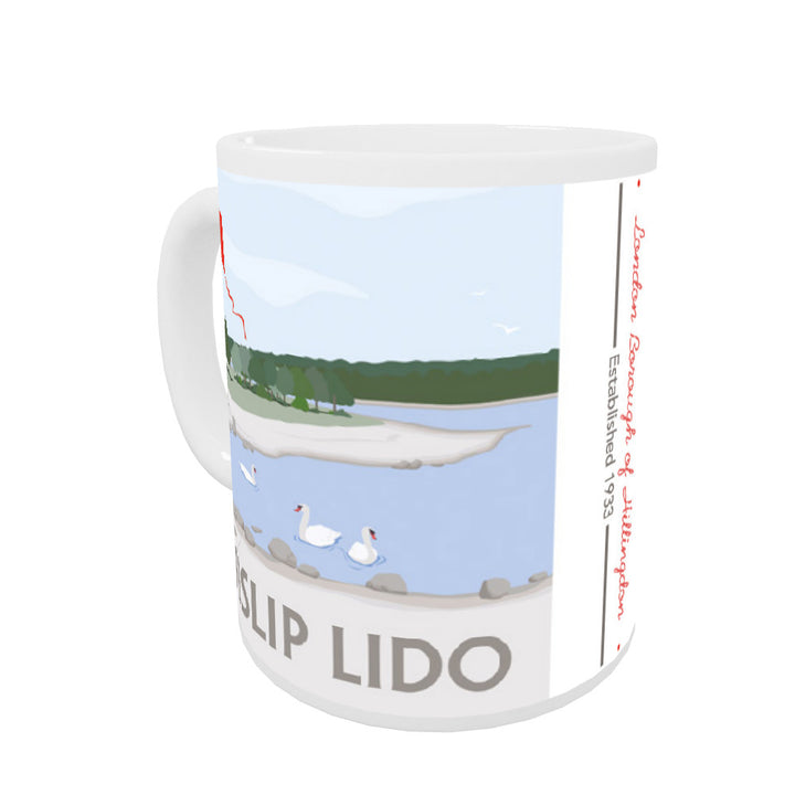 Ruislip Lido, Middlesex Coloured Insert Mug
