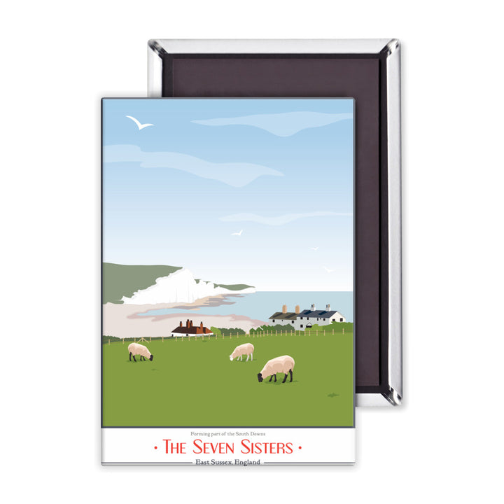 The Seven Sisters, East Sussex Magnet