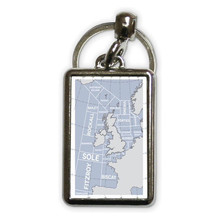 The Shipping Forecast Regions, Metal Keyring