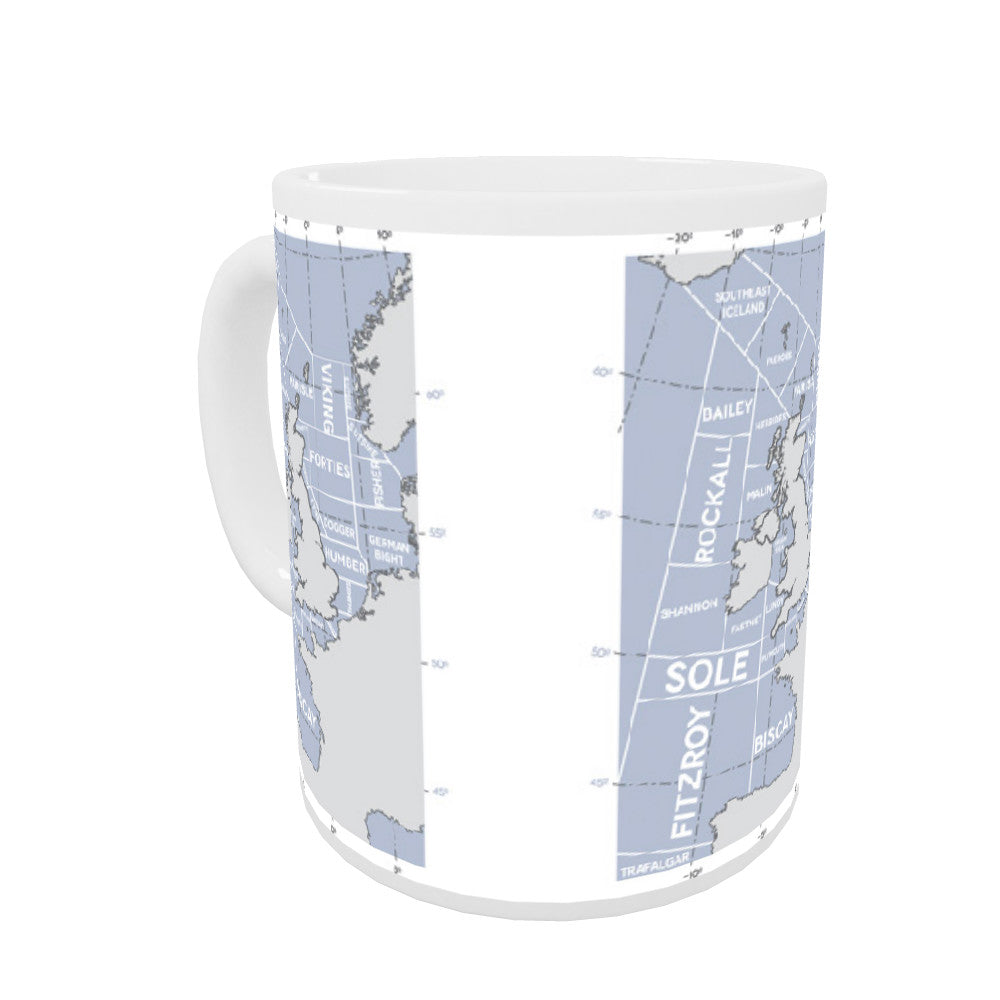 The Shipping Forecast Regions, Mug