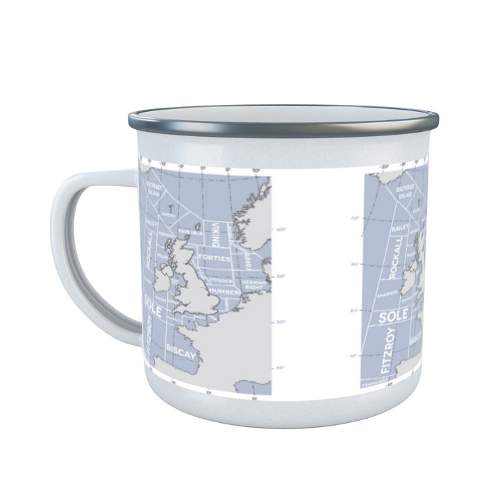 The Shipping Forecast Regions, Enamel Mug