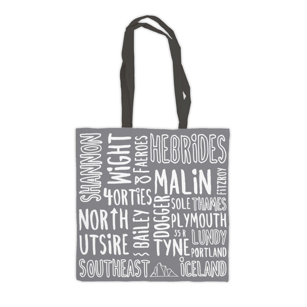 The Shipping Forecast Regions, Premium Tote Bag