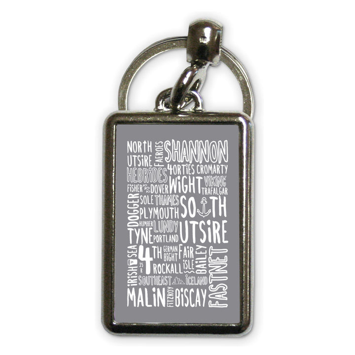 The Shipping Forecast Regions, Metal Keyring