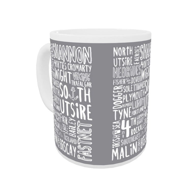 The Shipping Forecast Regions, Mug