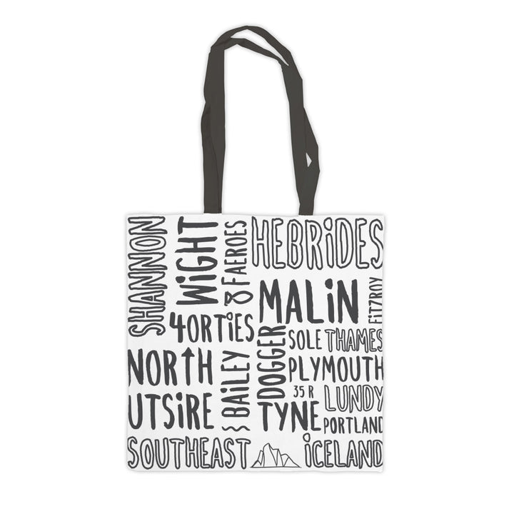 The Shipping Forecast Regions, Premium Tote Bag