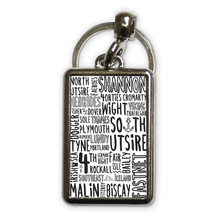 The Shipping Forecast Regions, Metal Keyring