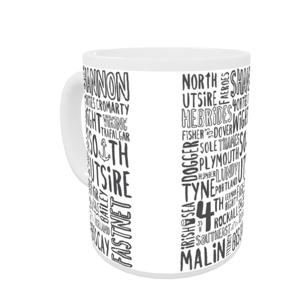 The Shipping Forecast Regions, Mug