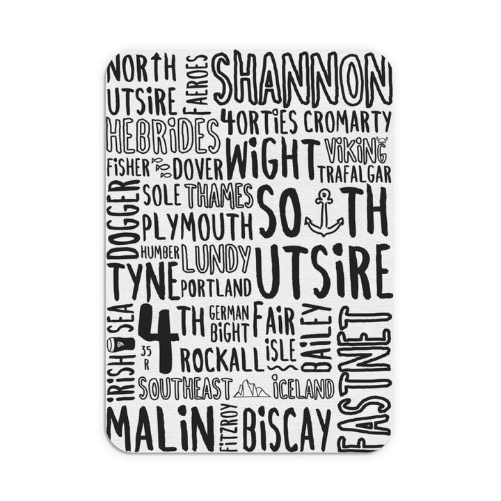 The Shipping Forecast Regions, Mouse mat