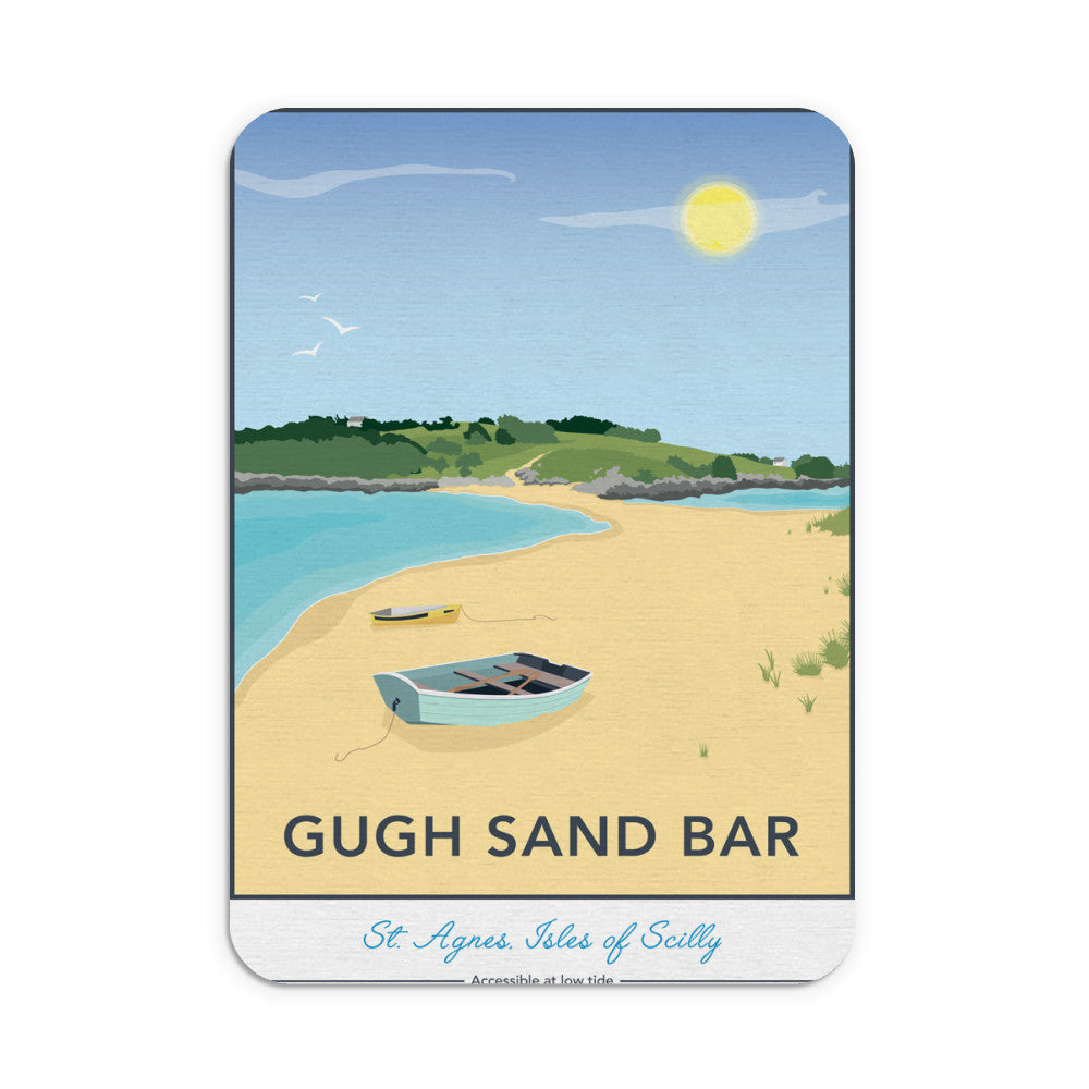 Gugh Sand Bar, St Agnes, Isles of Scilly Mouse mat