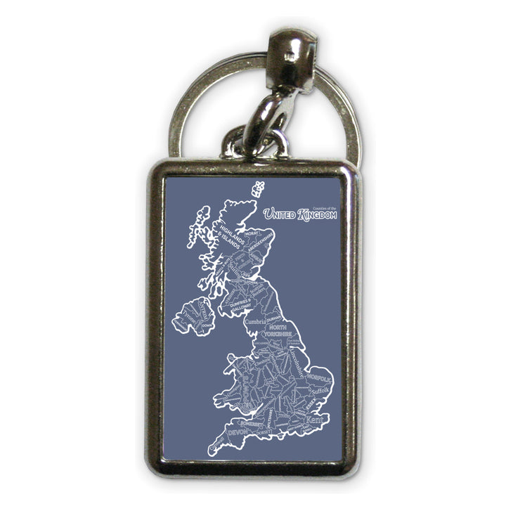 The Counties of the United Kingdom, Metal Keyring