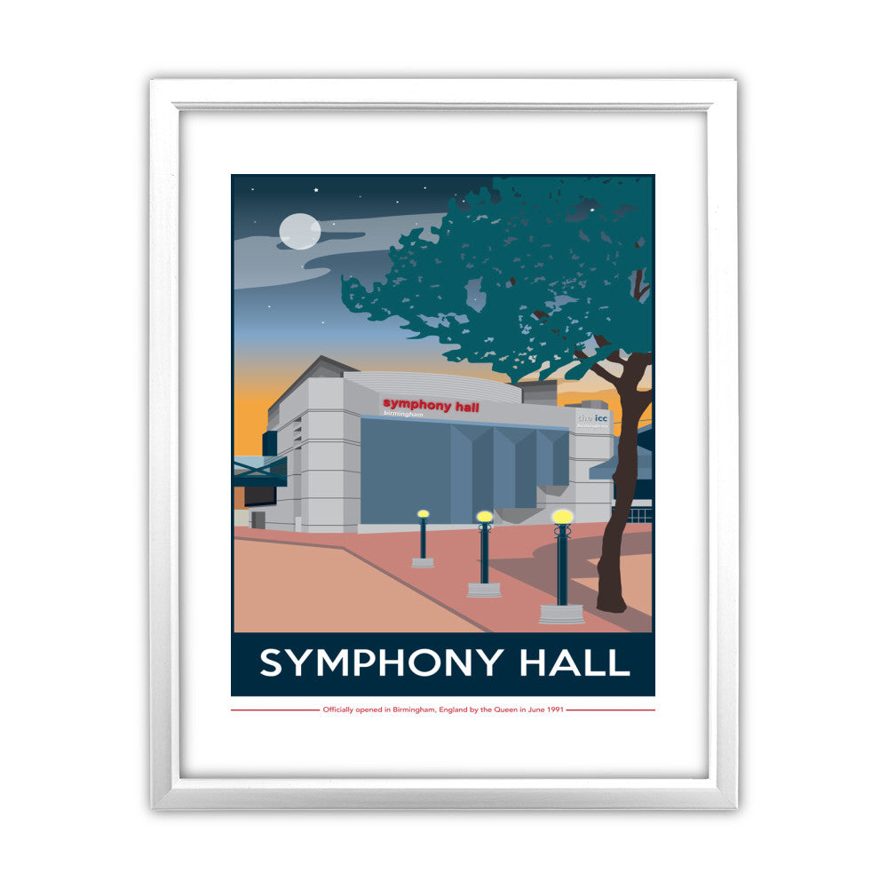 The Symphony Hall, Birmingham - Art Print