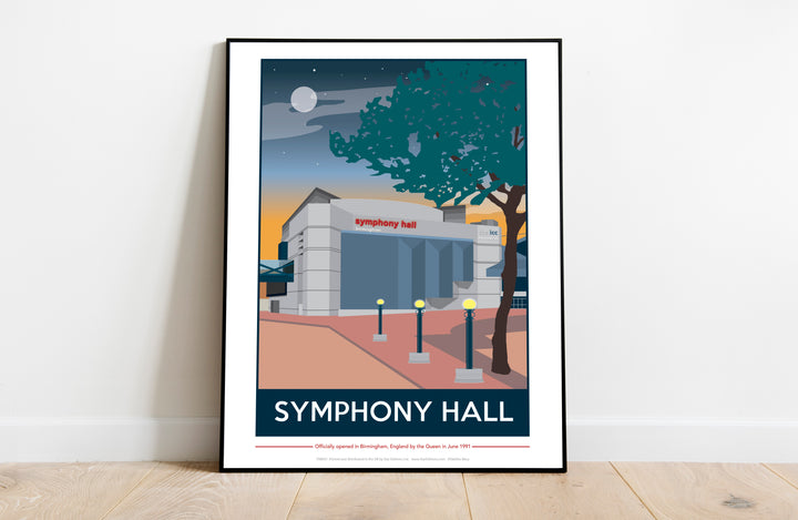 The Symphony Hall, Birmingham - Art Print