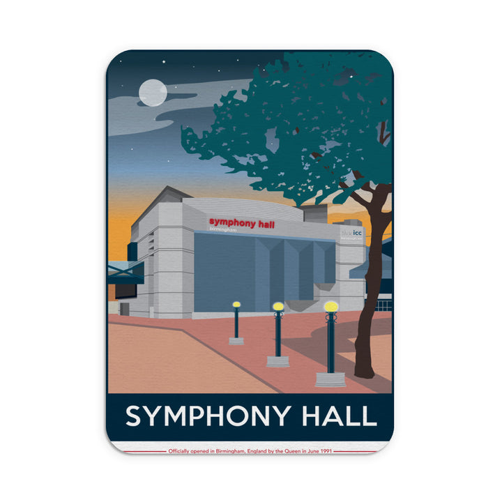The Symphony Hall, Birmingham Mouse mat
