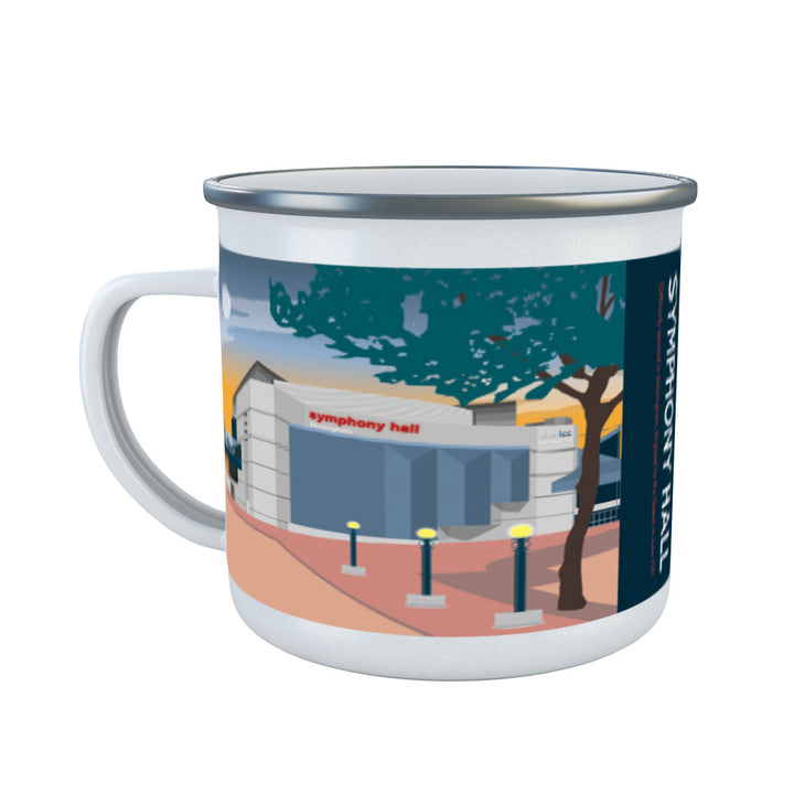 The Symphony Hall, Birmingham Enamel Mug