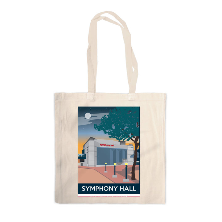 The Symphony Hall, Birmingham Canvas Tote Bag