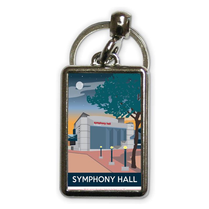 The Symphony Hall, Birmingham Metal Keyring