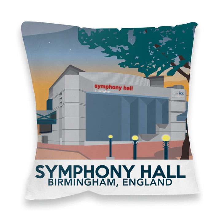 The Symphony Hall, Birmingham Fibre Filled Cushion