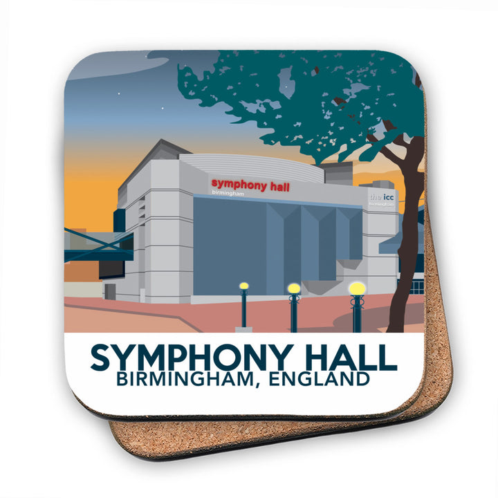The Symphony Hall, Birmingham MDF Coaster