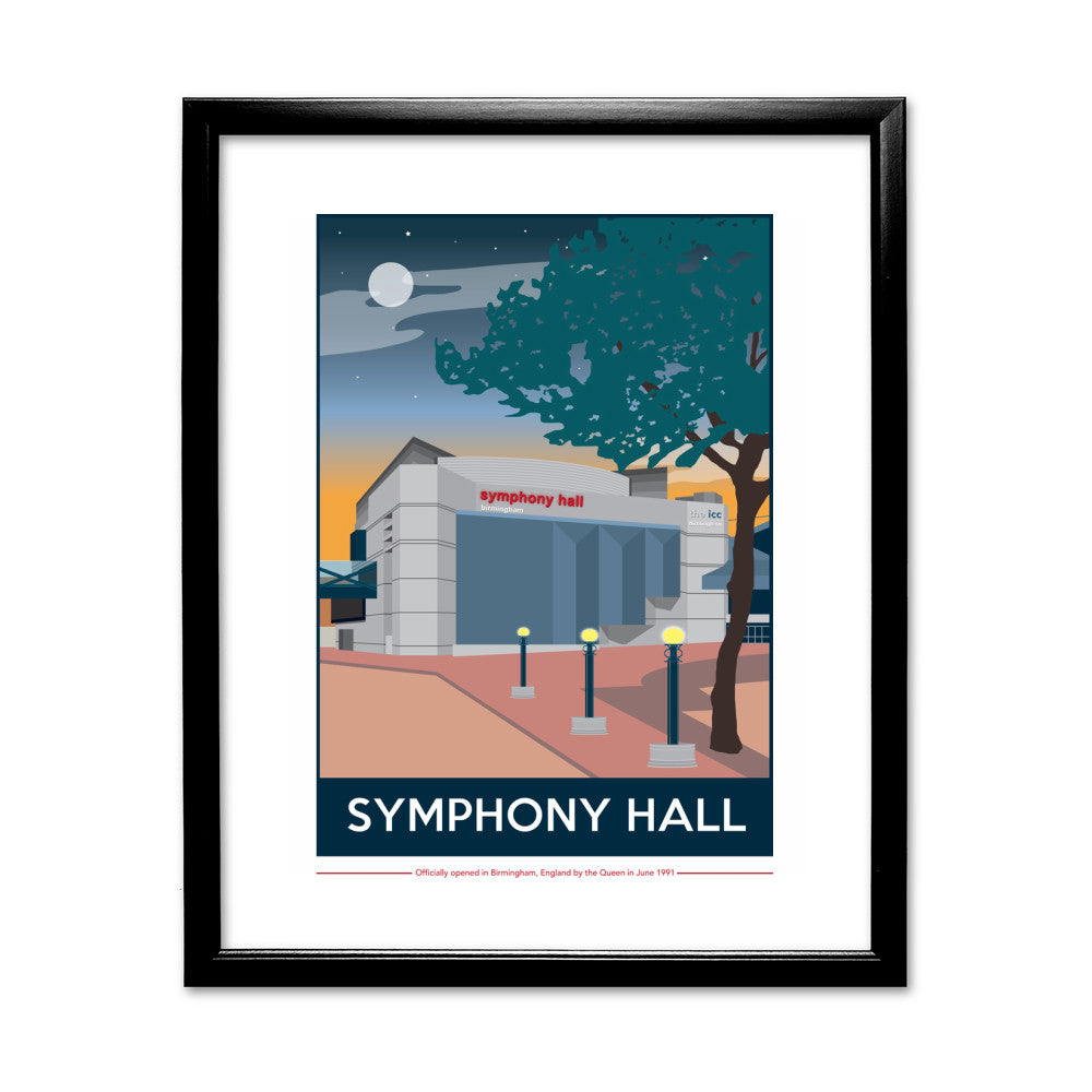 The Symphony Hall, Birmingham - Art Print