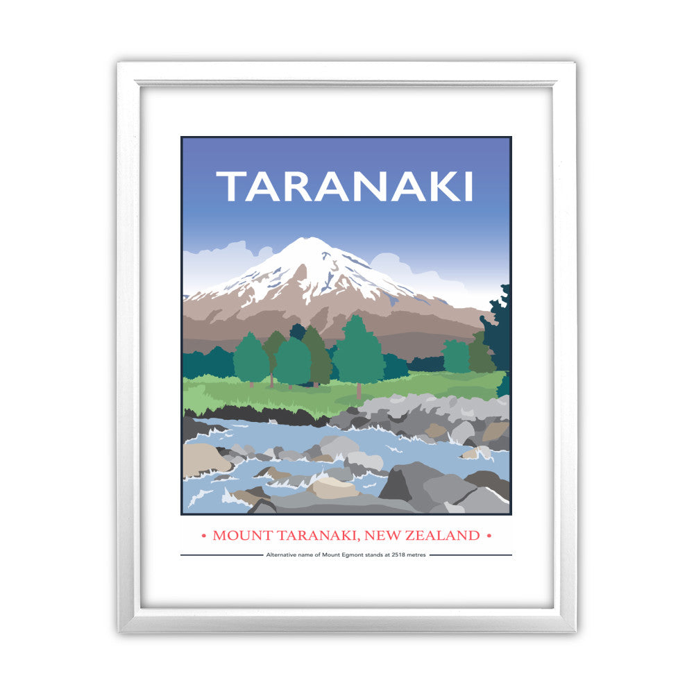 Mount Taranaki, Taranaki, New Zealand - Art Print