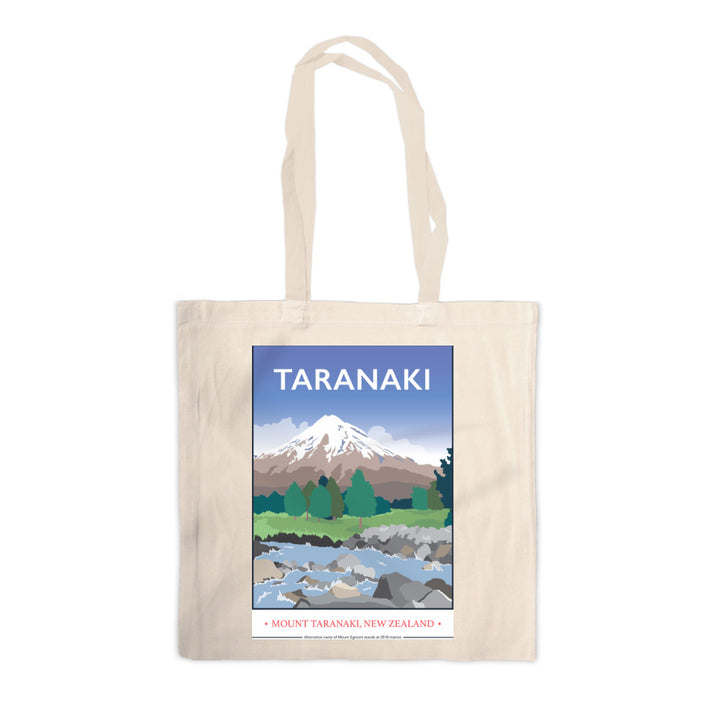 Mount Taranaki, Taranaki, New Zealand Canvas Tote Bag