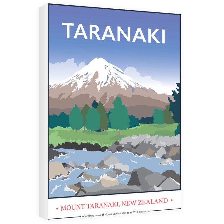 Mount Taranaki, Taranaki, New Zealand 60cm x 80cm Canvas