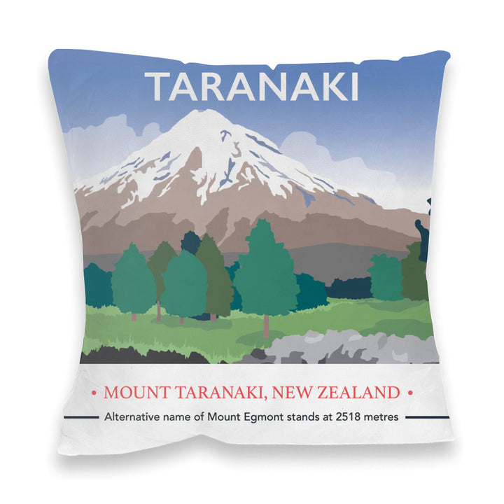 Mount Taranaki, Taranaki, New Zealand Fibre Filled Cushion