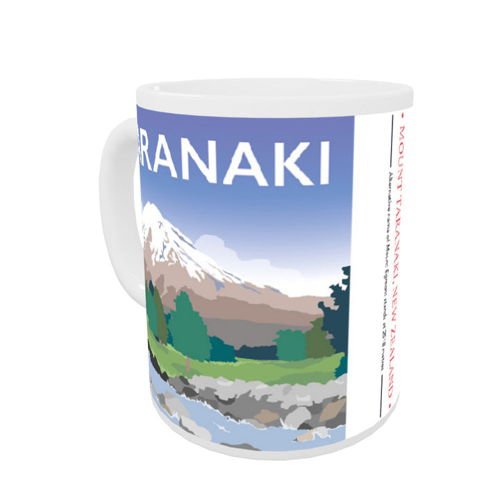 Mount Taranaki, Taranaki, New Zealand Coloured Insert Mug