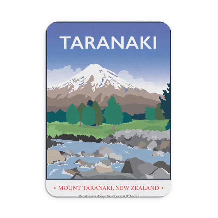 Mount Taranaki, Taranaki, New Zealand Mouse mat
