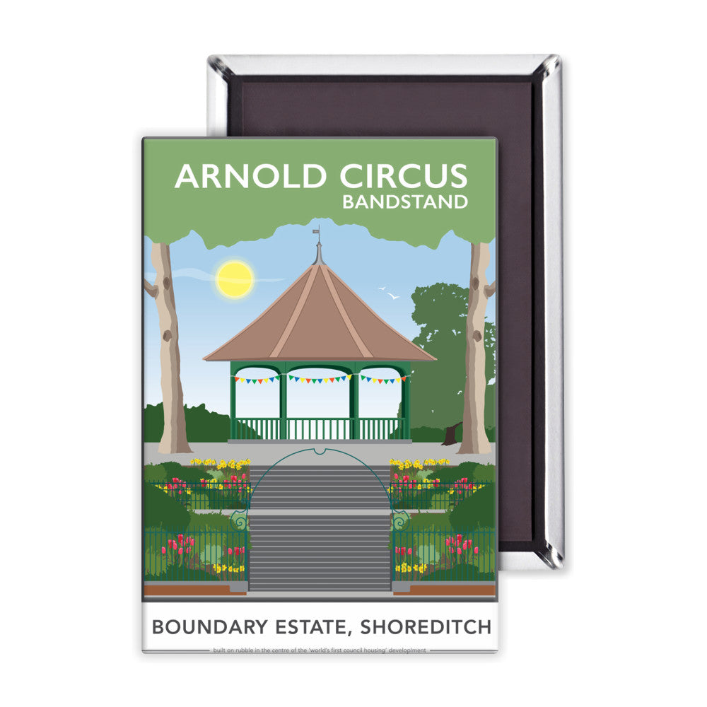 Arnold Circus Bandstand, Shoreditch, London Magnet