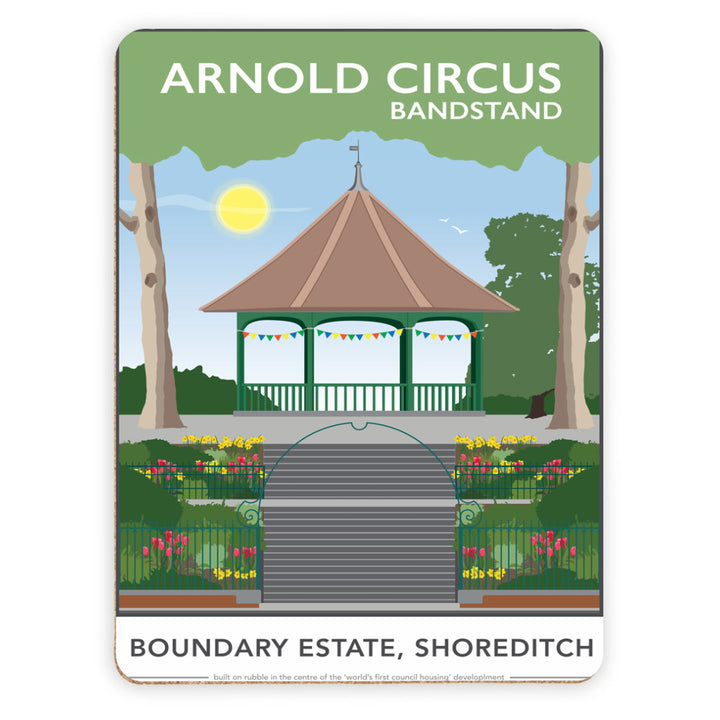 Arnold Circus Bandstand, Shoreditch, London Placemat