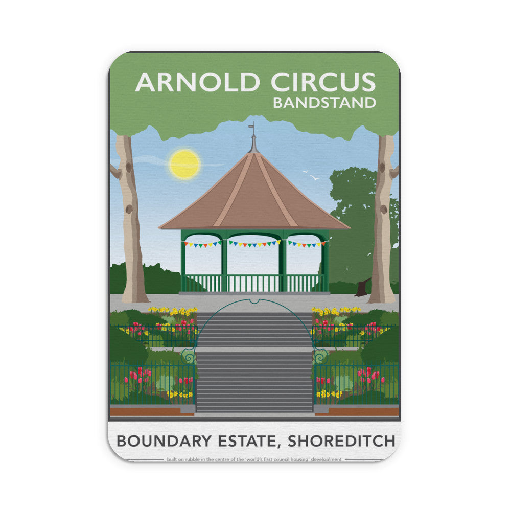 Arnold Circus Bandstand, Shoreditch, London Mouse mat