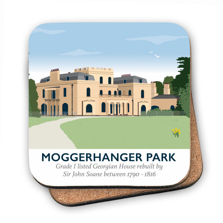 Moggerhanger Park, Sandy, Bedfordshire MDF Coaster