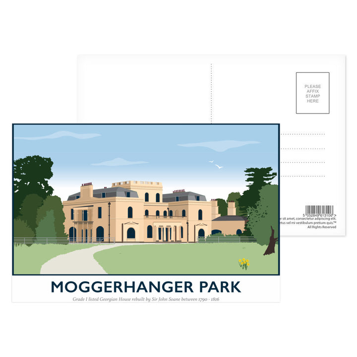 Moggerhanger Park, Sandy, Bedfordshire Postcard Pack