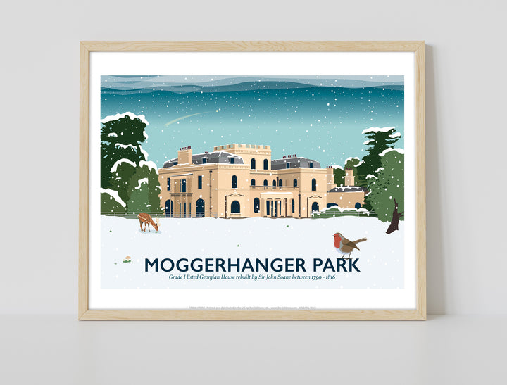 Moggerhanger Park, Sandy, Bedfordshire - Art Print