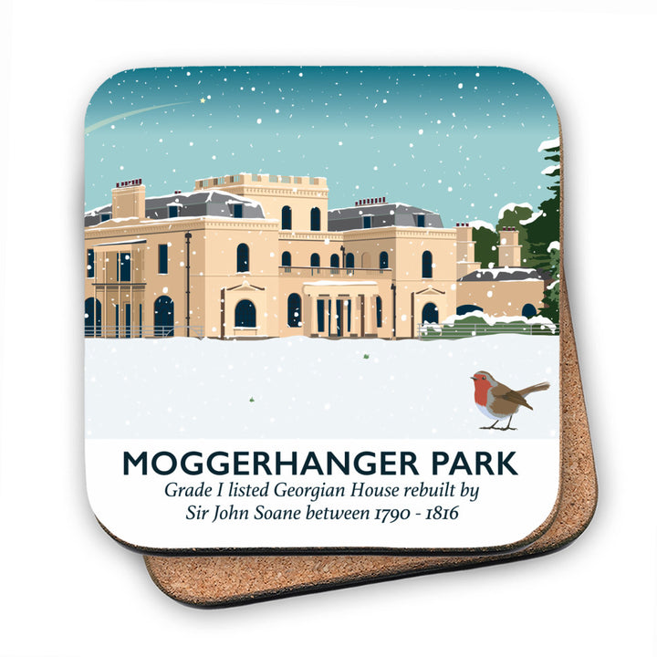 Moggerhanger Park, Sandy, Bedfordshire MDF Coaster