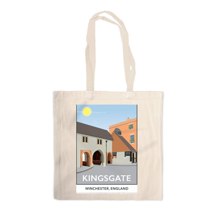 Kingsgate, Winchester, Hampshire Canvas Tote Bag